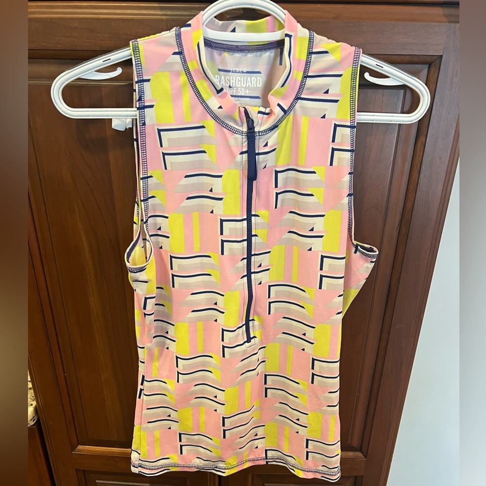 Tank zip up rashguard